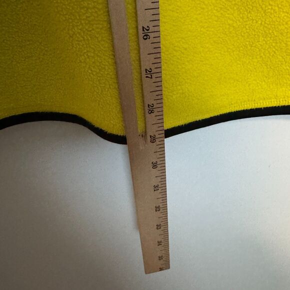 RLX Ralph Lauren Vest Mens Medium Yellow Transcontinental Expedition Fleece - Picture 11 of 11